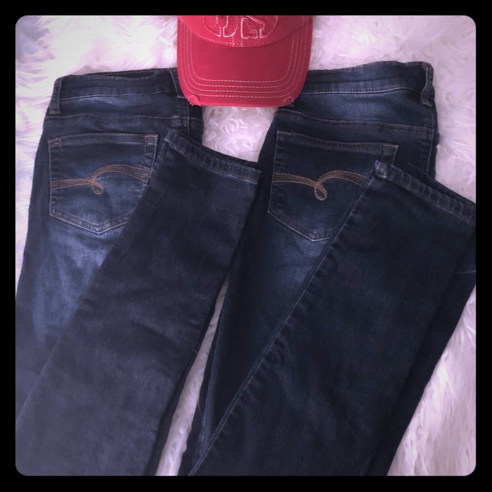 Justice girls skinny jeans bundle size 14 (girls)